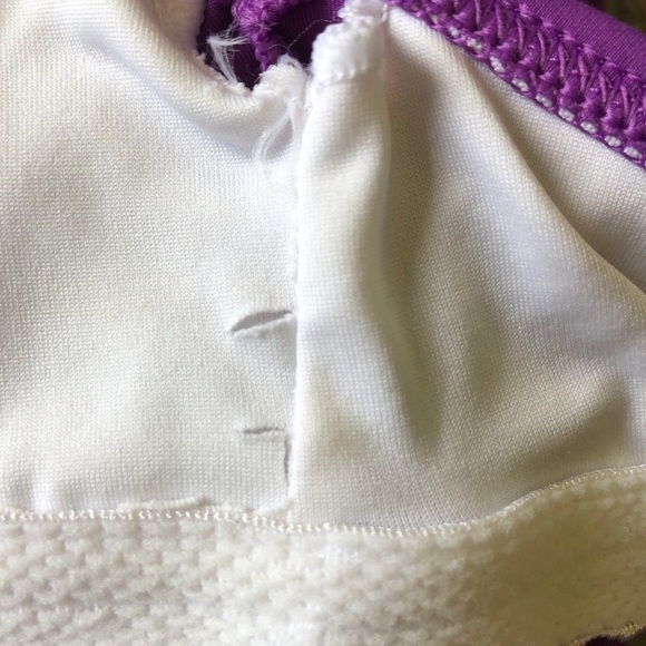 LANDS End Purple Tankini Bikini 6 Swimsuit - Picture 7 of 8